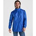 Regenjacke – leichte Windjacke mit Reißverschluss, XXXL, Rot