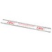 Renzo 30 cm Kunststoff-Lineal, weiss