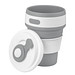 retumbler® Faltbarer To-Go Becher Anápolis, 350 ml, grau