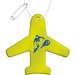 RFX™ H-09 Reflektierender TPU-Anhänger Flugzeugs, neongelb