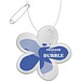 RFX™ H-13 reflektierender TPU-Anhänger Blume, weiss