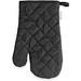 RICKEY. Küchenhandschuh aus Baumwolle (60% recycelter), Schwarz