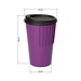 Riffel-Kaffeebecher ToGo, 300 ml, geselliges grün/schwarz