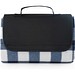 RILEY II. EPE-beschichtete Picknickdecke (180 g/m²) mit Muster, Blau