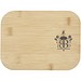 Roby Glas-Brotdose mit Bambusdeckel, natural