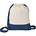 ROMFORD. Turnbeutel aus 100% Baumwolle (180 g/m²), Dunkelblau