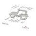 ROMINOX® Key Tool // Tractor - 18 functions (Traktor), silber