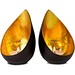 ROMINOX® Teelicht-Set // Drops, gold
