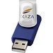 Rotate Doming USB-Stick, blau, 32GB