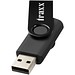 Rotate Metallic USB-Stick, schwarz, 32GB