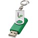 Rotate mit Schlüsselanhänger USB-Stick, grün, 4GB