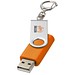 Rotate mit Schlüsselanhänger USB-Stick, orange, 64GB
