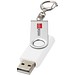 Rotate mit Schlüsselanhänger USB-Stick, weiss, 32GB