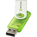 Rotate Transculent USB-Stick, grün, 64GB