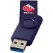 Rotate USB-Stick 3.0 aus Metall, blau, 16GB