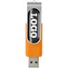 Rotate USB-Stick 3.0 mit Doming, orange, 16GB