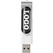 Rotate USB-Stick 3.0 mit Doming, weiss, 64GB