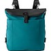 ROVER BACKPACK II. Rucksack aus Stoff und PU, Petrol