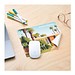 rPET GripCleaner® 4in1 Mousepad 28x16 cm , weiss / individuell