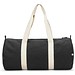 SAINT SPORT. Sporttasche aus recyceltem Baumwolle und recyceltem Polyester (380 g/m²), Schwarz