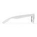 SALEMA. Recyceltem Polyester (100% rPET) Sonnenbrille, Weiß