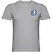 Samoyedo T-Shirt mit V-Ausschnitt für Herren, Marl Grey, 2XL