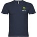 Samoyedo T-Shirt mit V-Ausschnitt für Herren, Navy Blue, XL