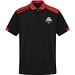 Samurai Kurzärmeliges Poloshirt mit antibakterieller Wirkung, 160 g/m2, unisex, schwarz, M