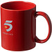 Keramiktasse Santos, 330 ml, rot