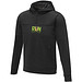 Sayan Kapuzenpullover mit halbem Reißverschluss für Herren, schwarz,  L