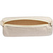 Schlampermäppchen aus Baumwolle, beige