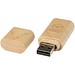 Schlüssel USB-Stick 2.0 aus Holz, hellbraun, 128GB
