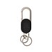 Schlüsselanhänger Keyfinder mit weltweiter Ortung und USB-C, schwarz, grau