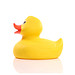 Schnabels® Bade-Ente Giant, 30 cm, gelb/orange