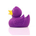 Schnabels® Bade-Ente Klassik, lila/pink