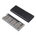 Schraubendreher-Set BIT PRECISION, 26-teilig,schwarz