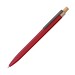 Schreibset mit Kugelschreiber und Rollerball aus recyceltem Aluminium , rot