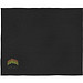 SEASONS Plaid-Decke Springwood aus Soft- und Sherpa-Fleece, schwarz/weiß