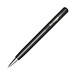 senator® Kugelschreiber Challenger Polished MT, blaue Mine, schwarz mit Metallspitze