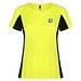 Shanghai Sport T-Shirt für Damen, Fluor Yellow / schwarz, S