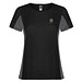 Shanghai Sport T-Shirt für Damen, schwarz / Dark Lead, L