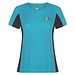 Shanghai Sport T-Shirt für Damen, türkis / Dark Lead, 2XL