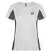 Shanghai Sport T-Shirt für Damen, weiß / Dark Lead, S