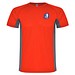 Shanghai Sport T-Shirt für Herren, rot / Dark Lead, 2XL