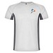 Shanghai Sport T-Shirt für Herren, weiß / Dark Lead, 2XL