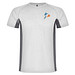 Shanghai Sport T-Shirt für Herren, weiß / Dark Lead, M