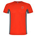 Shanghai Sport T-Shirt für Kinder, rot / Dark Lead, 16
