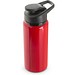 SHAWN. Sportflasche aus 100% recyceltem aluminium 600 mL, Rot