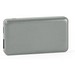 SHERYL. Powerbank 4'000 mAh bei recyceltem ABS (100% rABS), Grau
