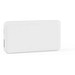 SHERYL. Powerbank 4'000 mAh bei recyceltem ABS (100% rABS), Weiß